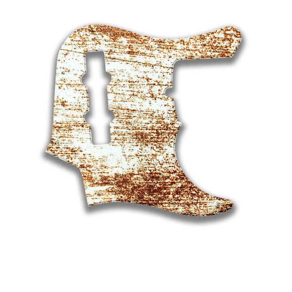 Fender Fender J Bass Deluxe 4 String (pre 2010) Profile Custom Pickguard Scratchplate Rust Design