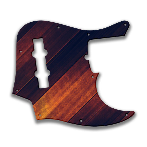 Fender Fender J Bass Deluxe 4 String (2010+) Profile Custom Pickguard Scratchplate GRUNGE Design