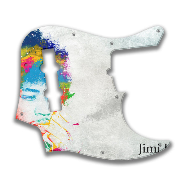 Fender Fender J Bass Deluxe 4 String (2010+) Profile Custom Pickguard Scratchplate Jimi Design