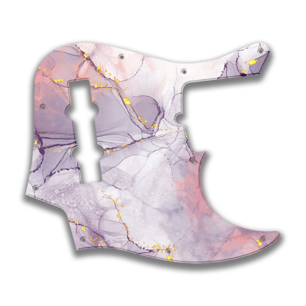 Fender Fender J Bass Deluxe 4 String (2010+) Profile Custom Pickguard Scratchplate Marble Design