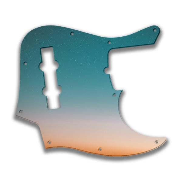 Fender Fender J Bass Deluxe 4 String (2010+) Profile Custom Pickguard Scratchplate NIGHT Design