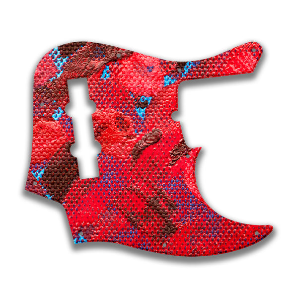 Fender Fender J Bass Deluxe 4 String (2010+) Profile Custom Pickguard Scratchplate Paint Design