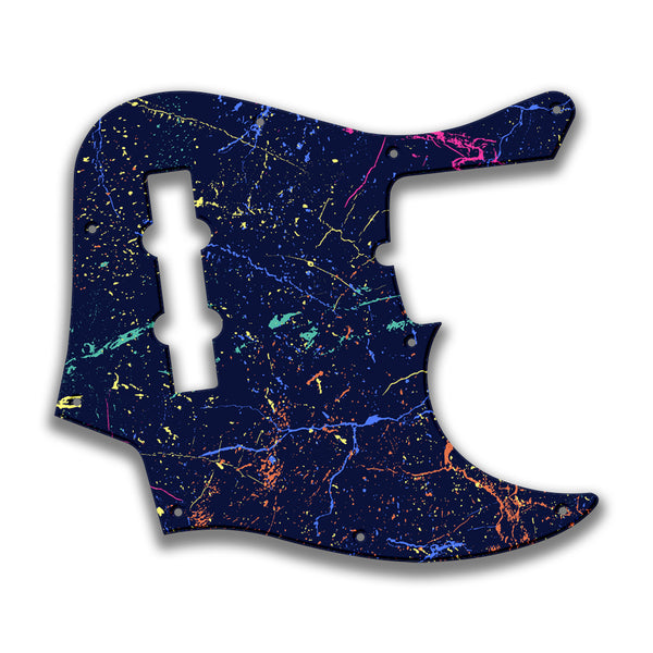 Fender Fender J Bass Deluxe 4 String (2010+) Profile Custom Pickguard Scratchplate PAINT Design