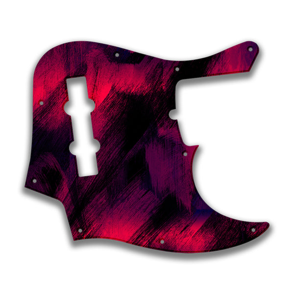 Fender Fender J Bass Deluxe 4 String (2010+) Profile Custom Pickguard Scratchplate PAINT Design