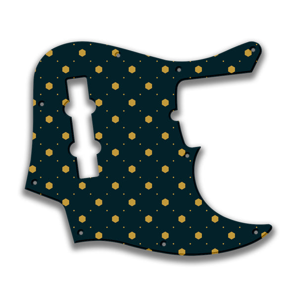 Fender Fender J Bass Deluxe 4 String (2010+) Profile Custom Pickguard Scratchplate Pattern Design