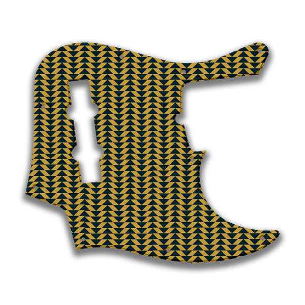 Fender Fender J Bass Deluxe 4 String (2010+) Profile Custom Pickguard Scratchplate Pattern Design