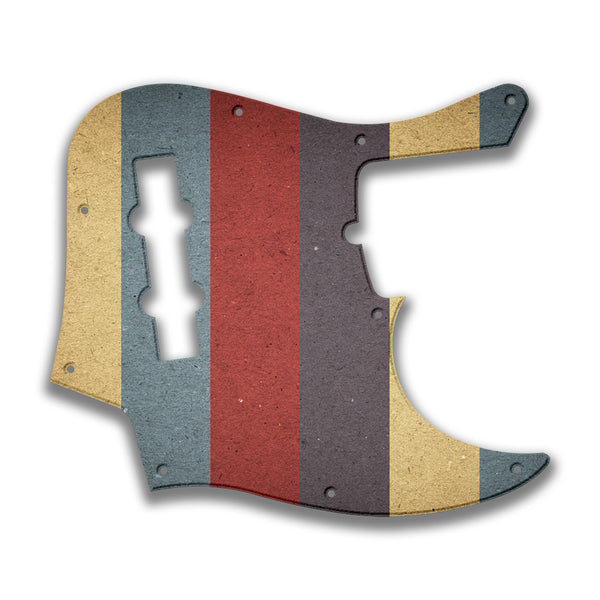 Fender Fender J Bass Deluxe 4 String (2010+) Profile Custom Pickguard Scratchplate RETRO Design