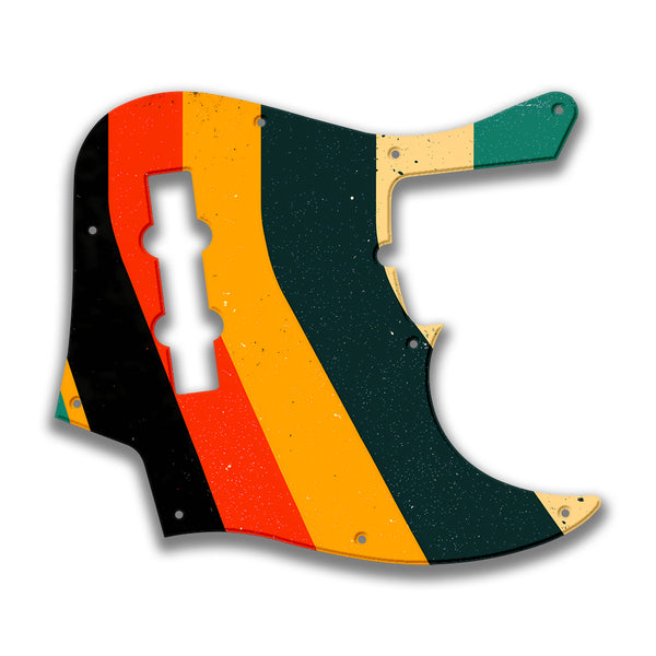 Fender Fender J Bass Deluxe 4 String (2010+) Profile Custom Pickguard Scratchplate RETRO Design