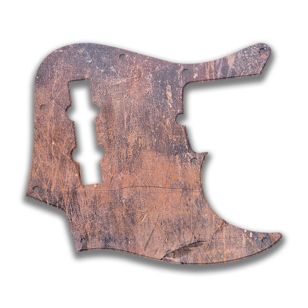 Fender Fender J Bass Deluxe 4 String (2010+) Profile Custom Pickguard Scratchplate Rust Design