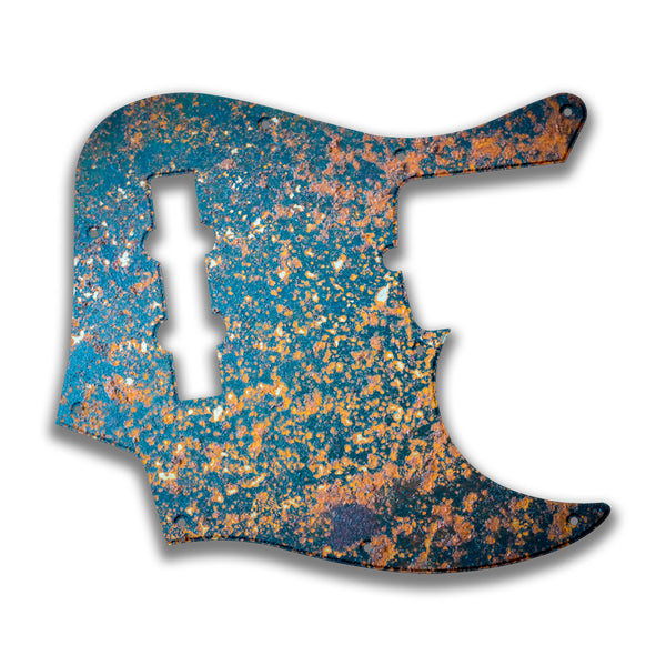 Fender Fender J Bass Deluxe 4 String (2010+) Profile Custom Pickguard Scratchplate Rust Design