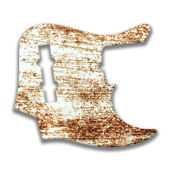 Fender Fender J Bass Deluxe 4 String (2010+) Profile Custom Pickguard Scratchplate Rust Design