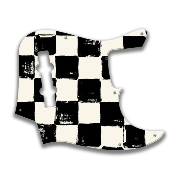 Fender Fender J Bass 4 String Deluxe Active MIM Profile Custom Pickguard Scratchplate CHESS Design