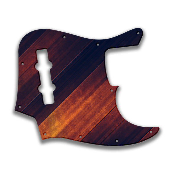 Fender Fender J Bass 4 String Deluxe Active MIM Profile Custom Pickguard Scratchplate GRUNGE Design