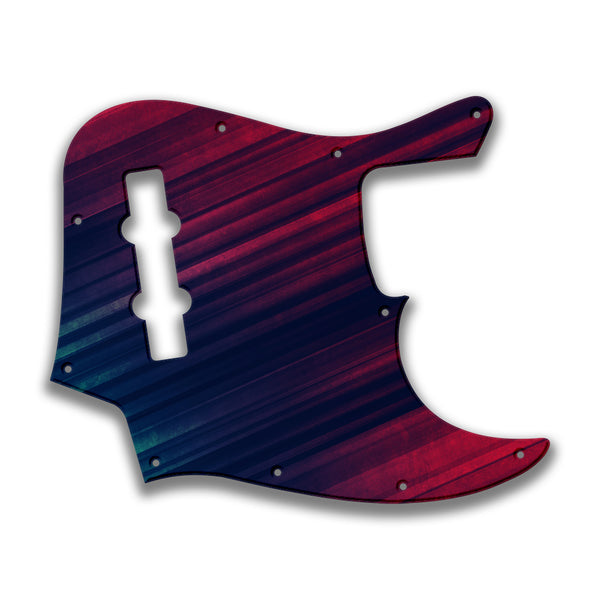 Fender Fender J Bass 4 String Deluxe Active MIM Profile Custom Pickguard Scratchplate GRUNGE Design