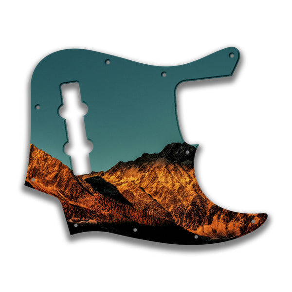 Fender Fender J Bass 4 String Deluxe Active MIM Profile Custom Pickguard Scratchplate NIGHT Design