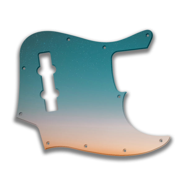 Fender Fender J Bass 4 String Deluxe Active MIM Profile Custom Pickguard Scratchplate NIGHT Design