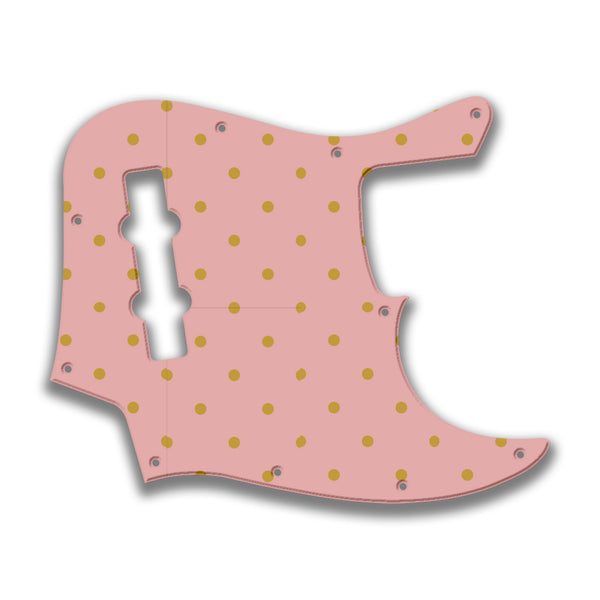 Fender Fender J Bass 4 String Deluxe Active MIM Profile Custom Pickguard Scratchplate Pattern Design