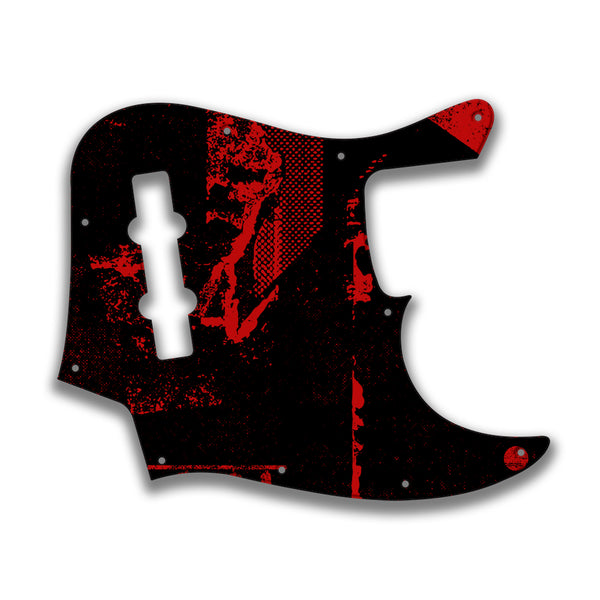 Fender Fender J Bass 4 String Standard Profile Custom Pickguard Scratchplate ABSTRACT Design