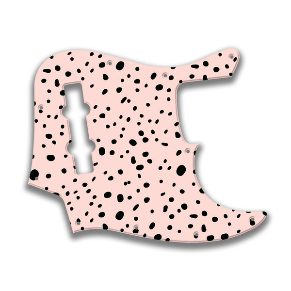 Fender Fender J Bass 4 String Standard Profile Custom Pickguard Scratchplate GIRLY Design