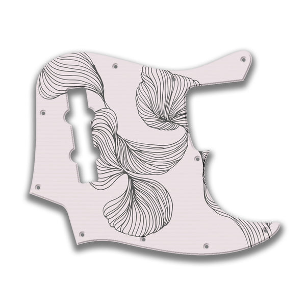 Fender Fender J Bass 4 String Standard Profile Custom Pickguard Scratchplate Line Design