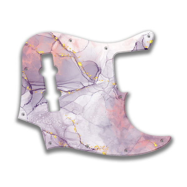 Fender Fender J Bass 4 String Standard Profile Custom Pickguard Scratchplate Marble Design