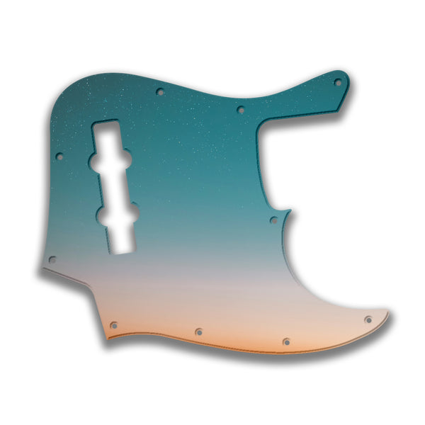 Fender Fender J Bass 4 String Standard Profile Custom Pickguard Scratchplate NIGHT Design