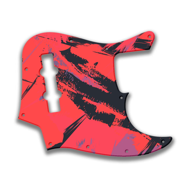 Fender Fender J Bass 4 String Standard Profile Custom Pickguard Scratchplate PAINT Design