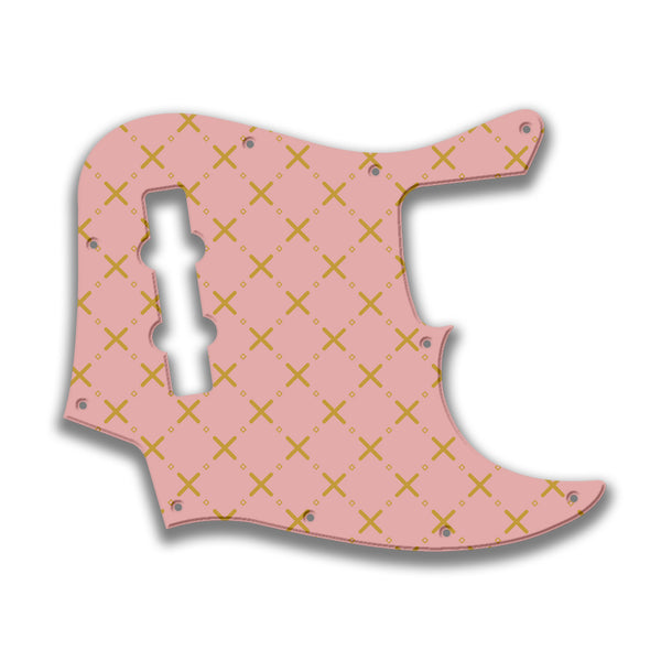 Fender Fender J Bass 4 String Standard Profile Custom Pickguard Scratchplate Pattern Design