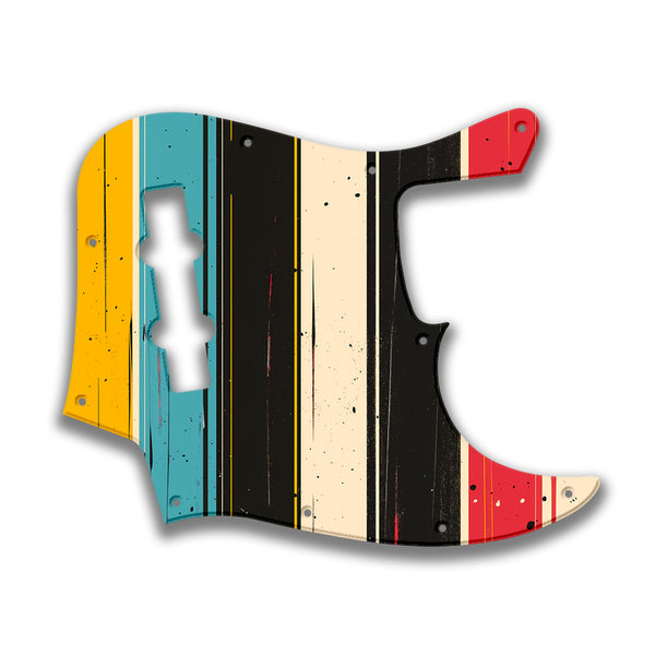 Fender Fender J Bass 4 String Standard Profile Custom Pickguard Scratchplate RETRO Design