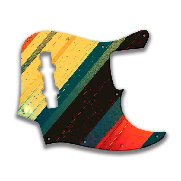 Fender Fender J Bass 4 String Standard Profile Custom Pickguard Scratchplate RETRO Design