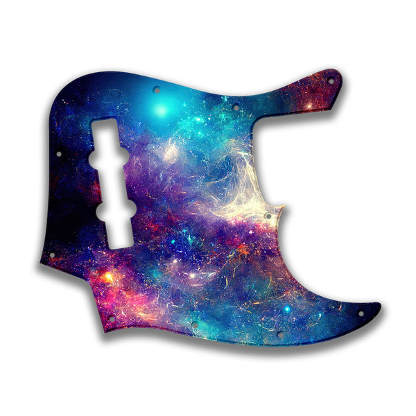 Fender Fender J Bass 4 String Standard Profile Custom Pickguard Scratchplate Space Design