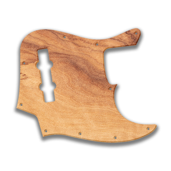 Fender Fender J Bass 4 String Standard Profile Custom Pickguard Scratchplate Wood Design