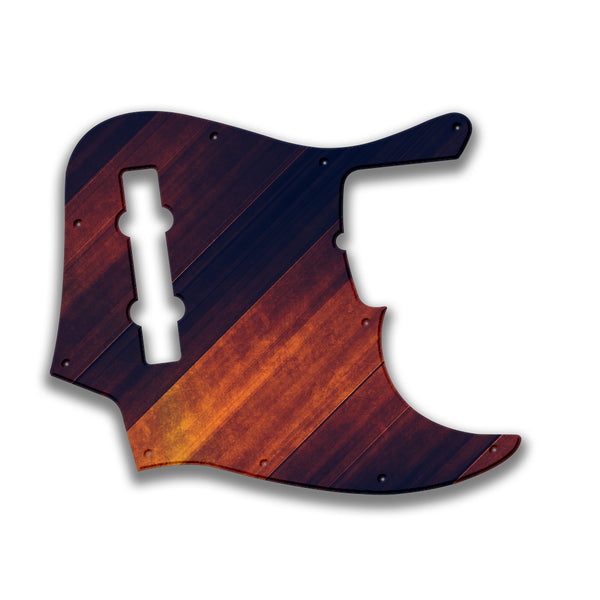 Fender Fender J Bass Deluxe 5 String (pre 2010) Profile Custom Pickguard Scratchplate GRUNGE Design