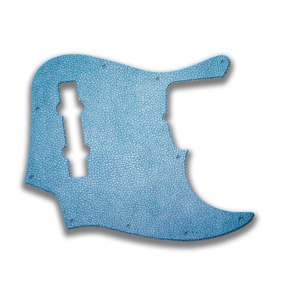 Fender Fender J Bass Deluxe 5 String (pre 2010) Profile Custom Pickguard Scratchplate LEATHER Design