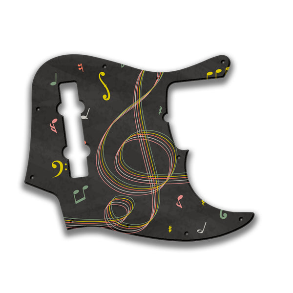 Fender Fender J Bass Deluxe 5 String (pre 2010) Profile Custom Pickguard Scratchplate Music Design