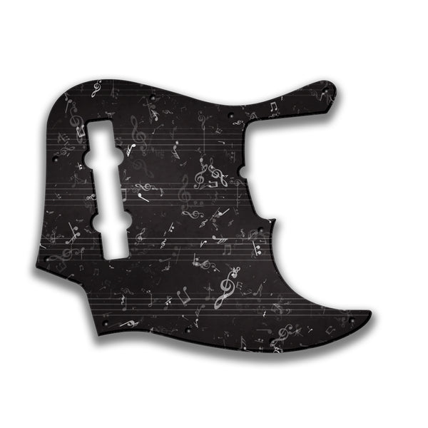 Fender Fender J Bass Deluxe 5 String (pre 2010) Profile Custom Pickguard Scratchplate Music Design