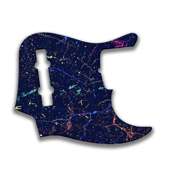 Fender Fender J Bass Deluxe 5 String (pre 2010) Profile Custom Pickguard Scratchplate PAINT Design