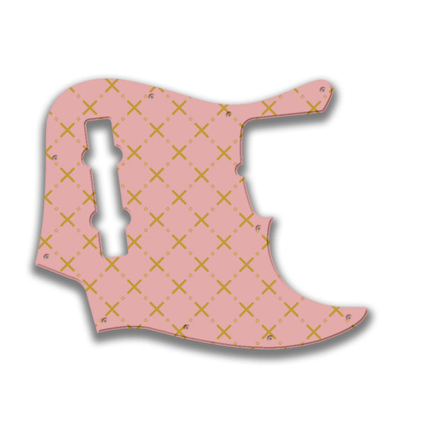 Fender Fender J Bass Deluxe 5 String (pre 2010) Profile Custom Pickguard Scratchplate Pattern Design