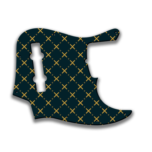 Fender Fender J Bass Deluxe 5 String (pre 2010) Profile Custom Pickguard Scratchplate Pattern Design