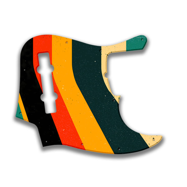 Fender Fender J Bass Deluxe 5 String (pre 2010) Profile Custom Pickguard Scratchplate RETRO Design