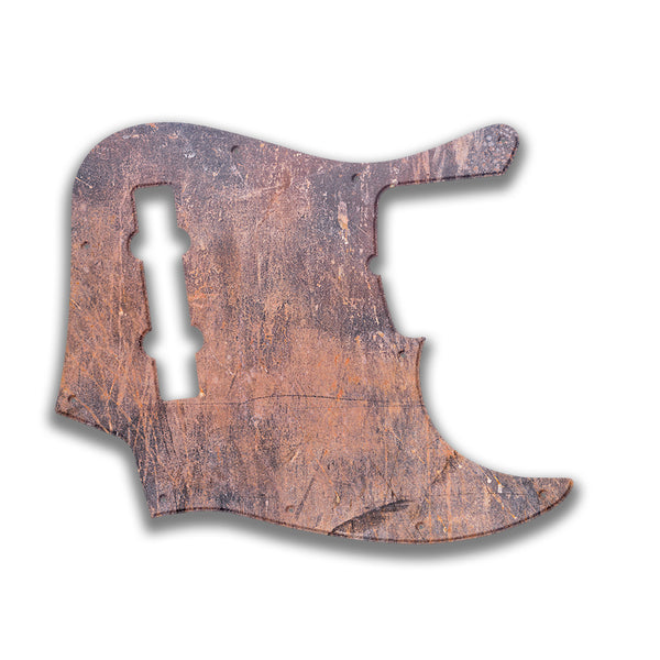 Fender Fender J Bass Deluxe 5 String (pre 2010) Profile Custom Pickguard Scratchplate Rust Design