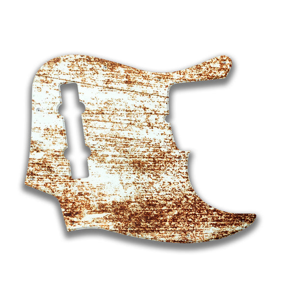 Fender Fender J Bass Deluxe 5 String (pre 2010) Profile Custom Pickguard Scratchplate Rust Design