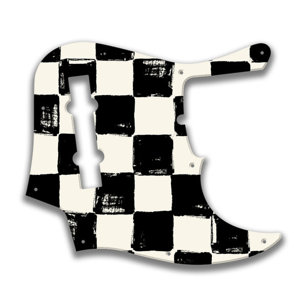 Fender Fender J Bass Deluxe 5 String (2010+) Profile Custom Pickguard Scratchplate CHESS Design