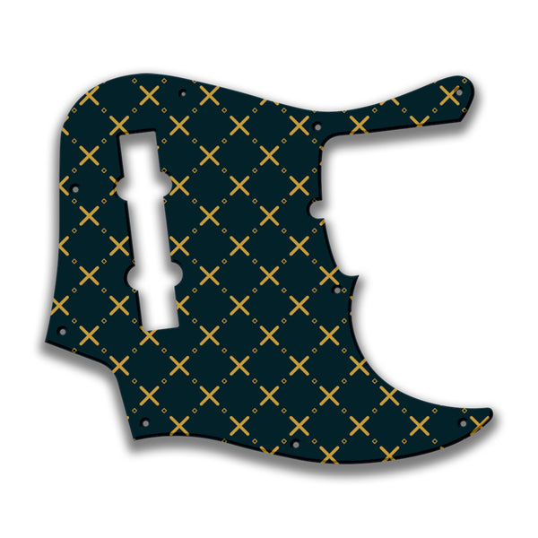 Fender Fender J Bass Deluxe 5 String (2010+) Profile Custom Pickguard Scratchplate Pattern Design