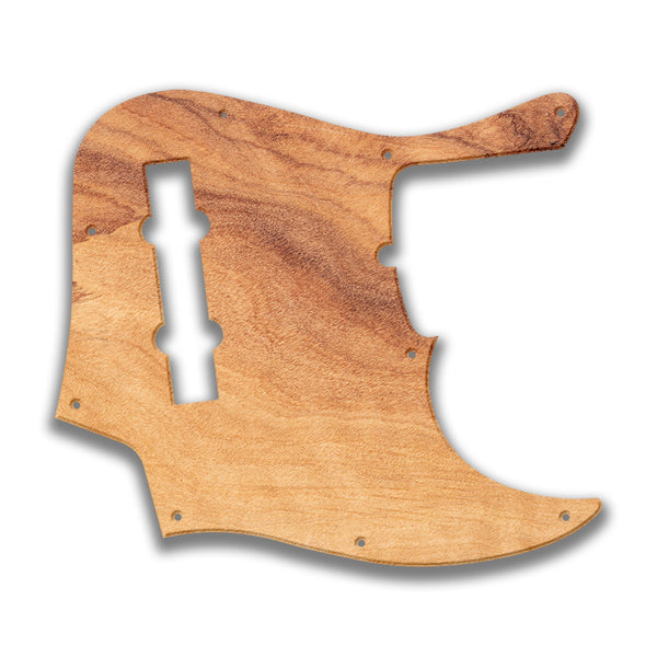 Fender Fender J Bass Deluxe 5 String (2010+) Profile Custom Pickguard Scratchplate Wood Design