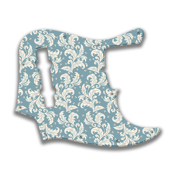 Fender Fender J Bass 5 String Deluxe Active V MIM Profile Custom Pickguard Scratchplate Floral Design