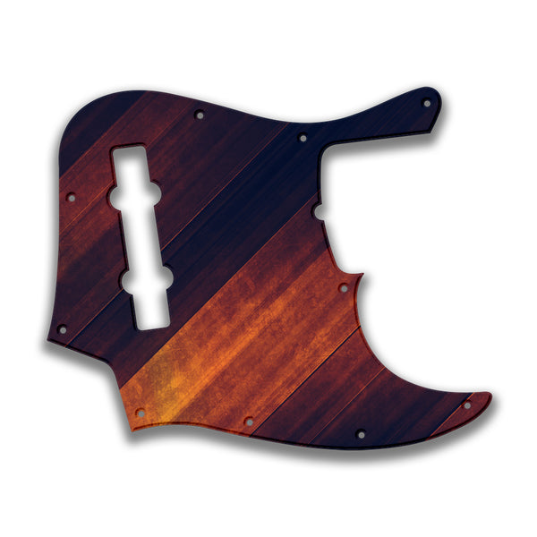 Fender Fender J Bass 5 String Deluxe Active V MIM Profile Custom Pickguard Scratchplate GRUNGE Design