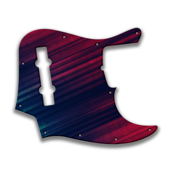 Fender Fender J Bass 5 String Deluxe Active V MIM Profile Custom Pickguard Scratchplate GRUNGE Design