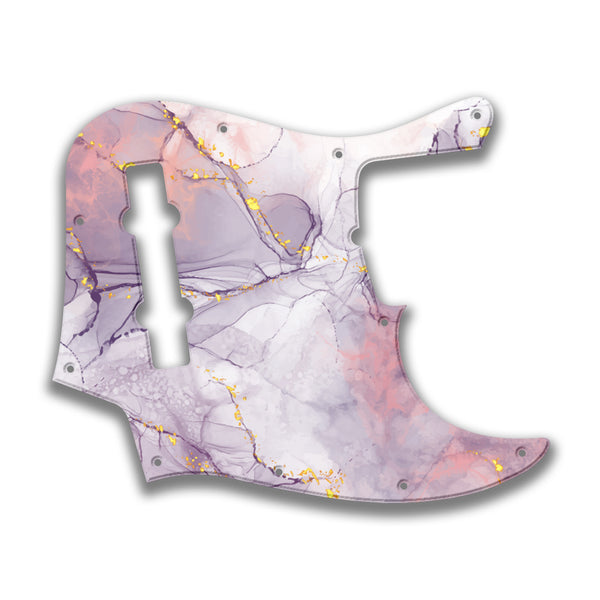 Fender Fender J Bass 5 String Deluxe Active V MIM Profile Custom Pickguard Scratchplate Marble Design