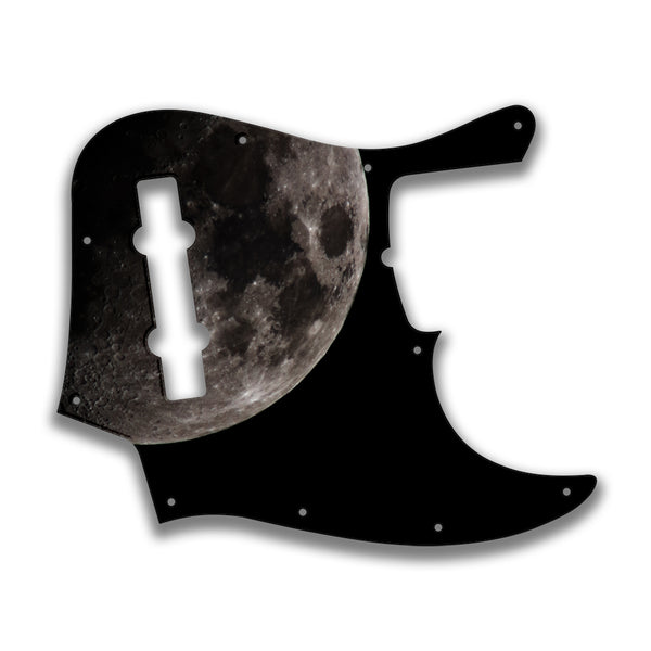 Fender Fender J Bass 5 String Deluxe Active V MIM Profile Custom Pickguard Scratchplate MOON Design